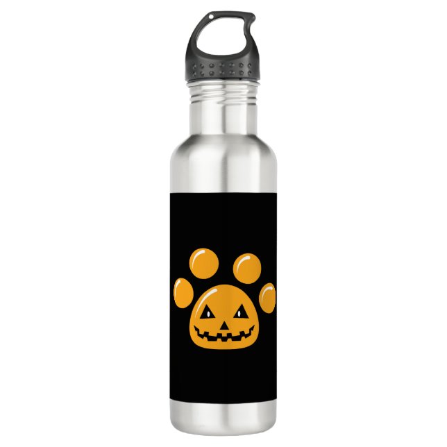 Botella De Agua Halloween Dog Paw (Anverso)