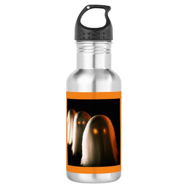 Botella De Agua Halloween - Fantasmas 3 (Anverso)
