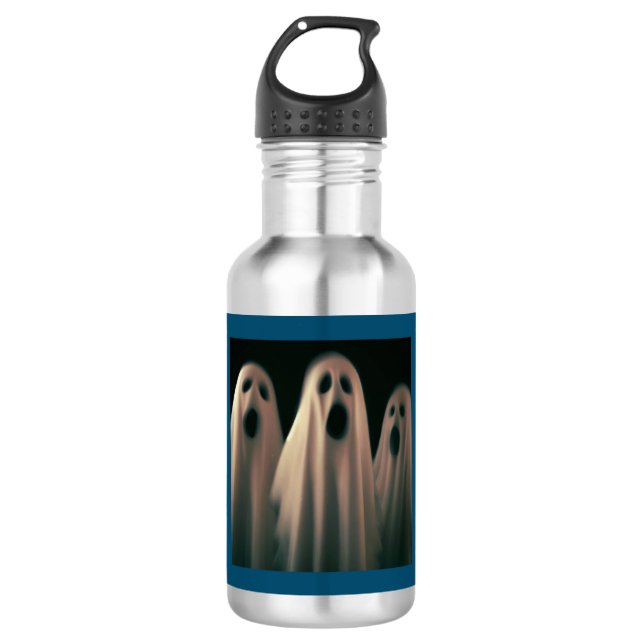 Botella De Agua Halloween - Fantasmas 4 (Anverso)