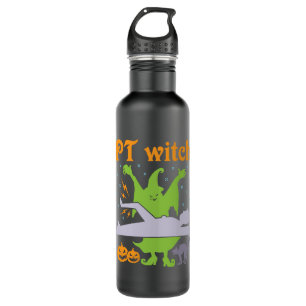 Botella De Agua Halloween fisioterapeuta PT