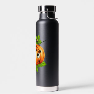Botella De Agua Halloween Funny Pumpkin Face