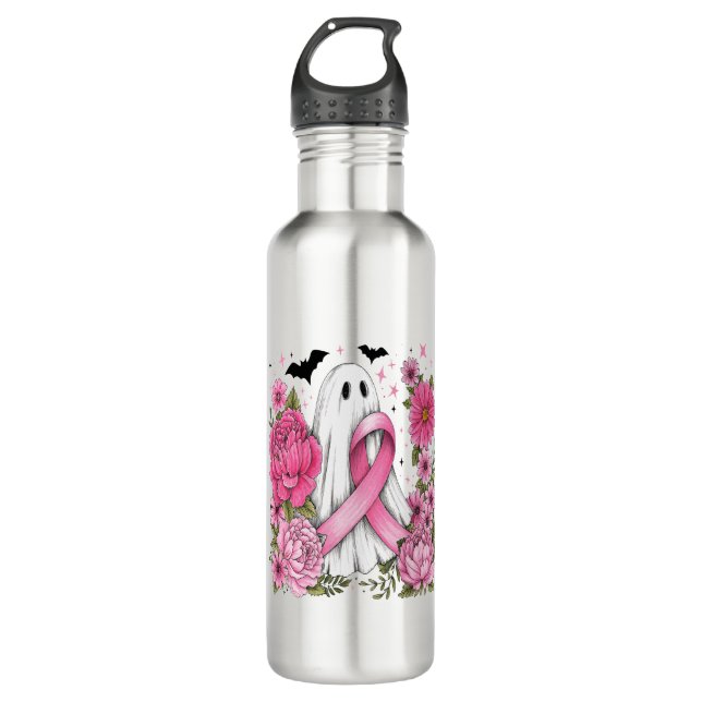 Botella De Agua Halloween Ghost Boho (Anverso)