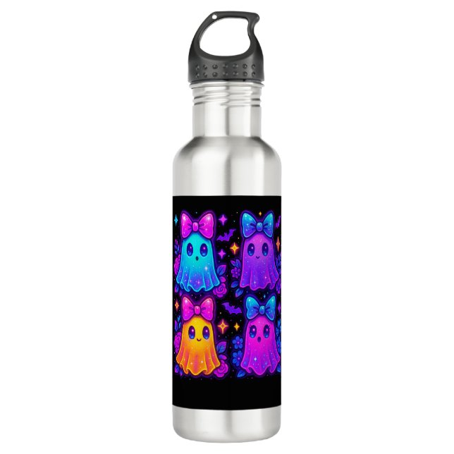 Botella De Agua Halloween irlandés Coquette (Anverso)