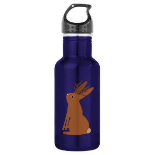 Botella De Agua Halloween Jackalope Trick o Trete
