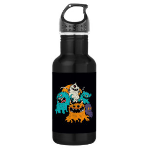 Botella De Agua Halloween/Monster/Octubre/Otoño