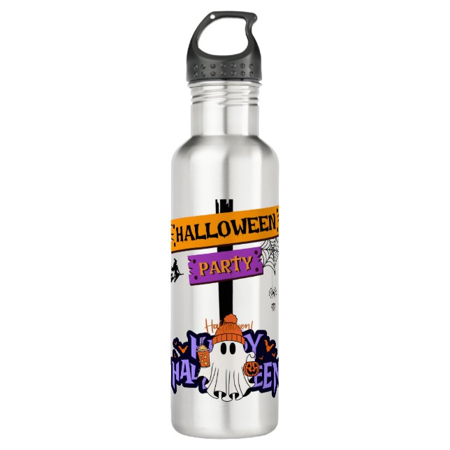 Botella De Agua Halloween Party (Anverso)