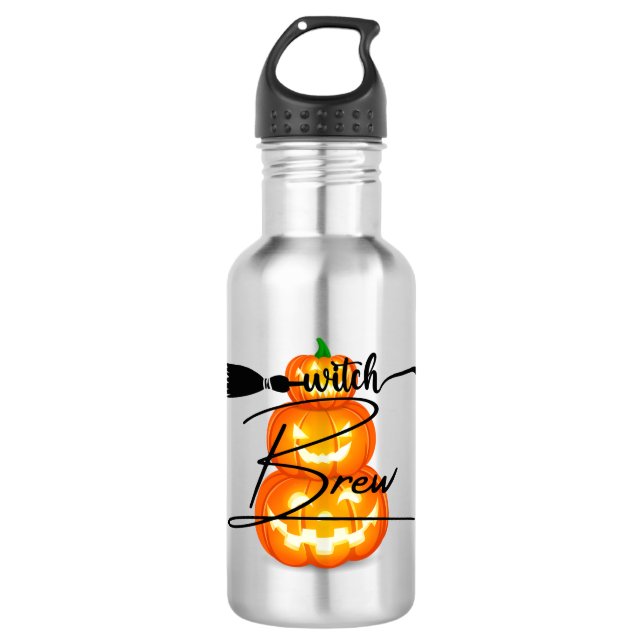 Botella De Agua Halloween Pumpkin carving Party (Anverso)