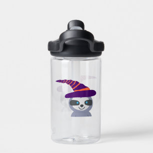 Botella De Agua Halloween Sloth en el Gorra de Brujas
