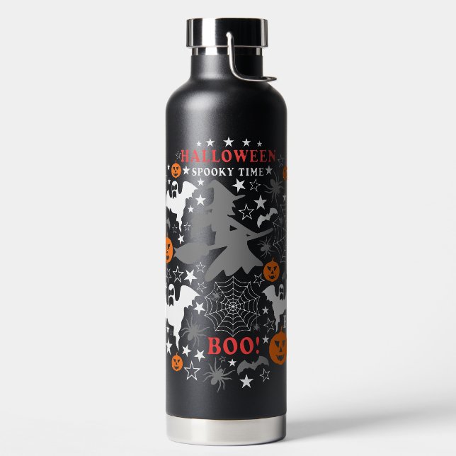 Botella De Agua Halloween Spooky Time (Izquierda)