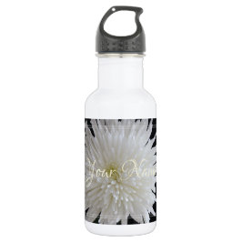 Botella De Agua HAMbyWG - Dahlia blanca