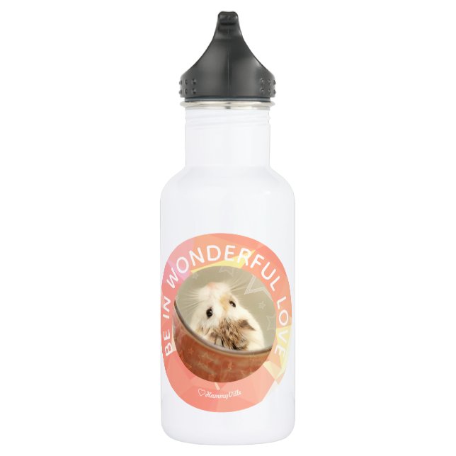 Botella De Agua Hammyville - El martillo Cute Personaliza el tuyo (Derecha)