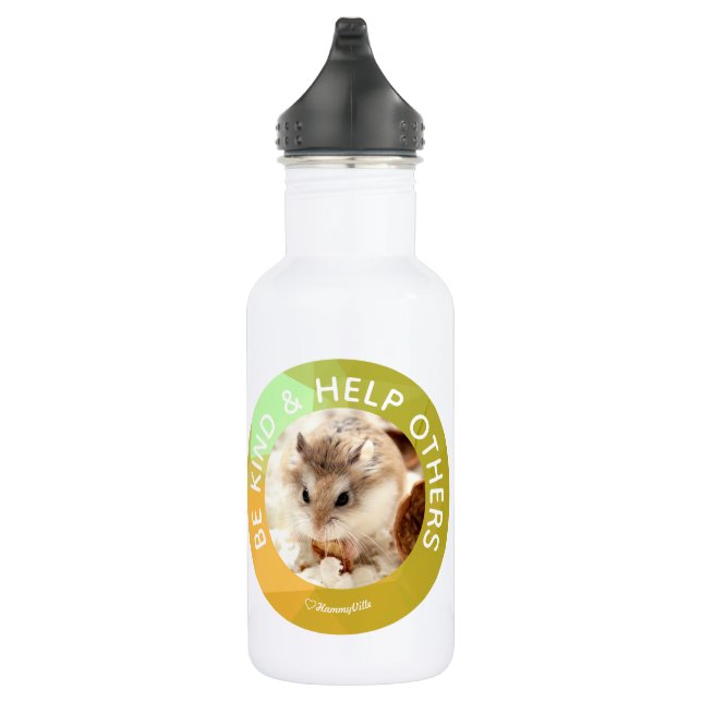 Botella De Agua Hammyville - El martillo Cute Personaliza el tuyo (Derecha)