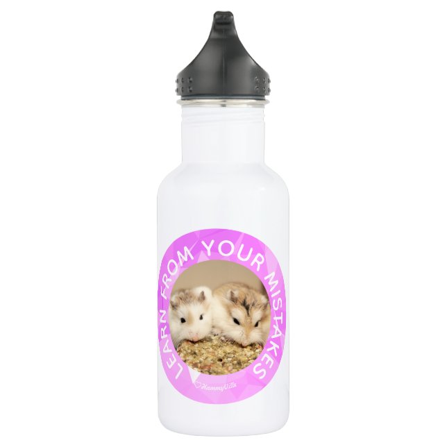 Botella De Agua Hammyville - El martillo Cute Personaliza el tuyo (Derecha)