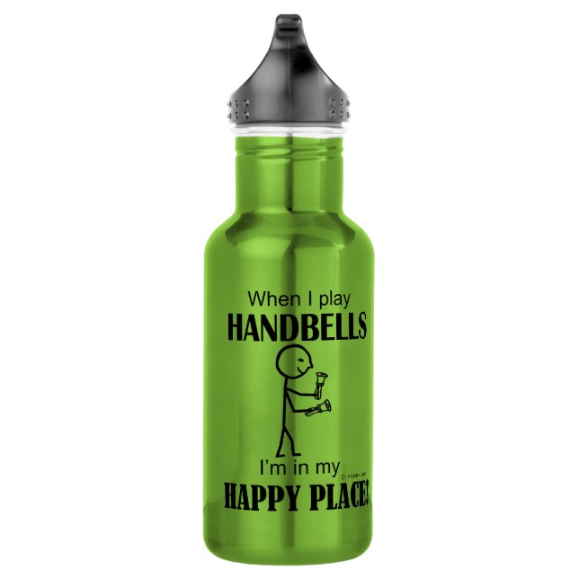Botella De Agua Handbells Happy Place (Derecha)