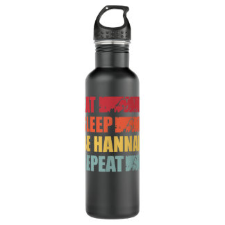 Botella De Agua Hannah Nombre Personalizado Shirt Hannah Nombre T