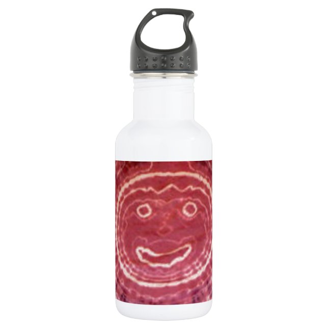 Botella De Agua Happy Face Tie Dye PhatDyes (Anverso)