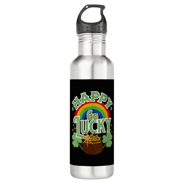 Botella De Agua Happy Go Lucky (Anverso)