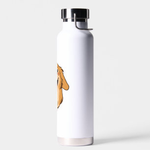 Botella De Agua Happy Golden Retriever Dog Lover Puppy Retro
