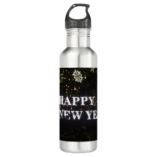 BOTELLA DE AGUA HAPPY NEW YEAR