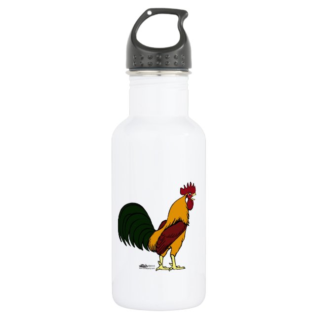 Botella De Agua Happy Rooster (Anverso)