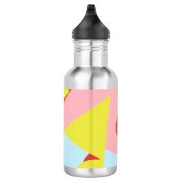 Botella De Agua Hard-Edged Pastel Water Bottle