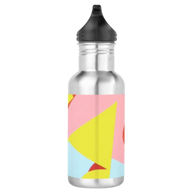 Botella De Agua Hard-Edged Pastel Water Bottle (Derecha)