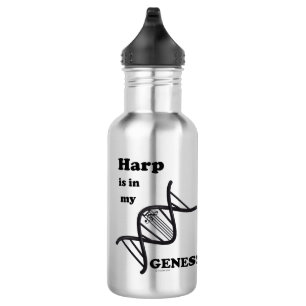 Botella De Agua Harp en mis genes