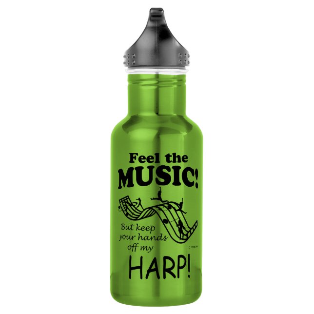 Botella De Agua Harp Siente La Música (Derecha)