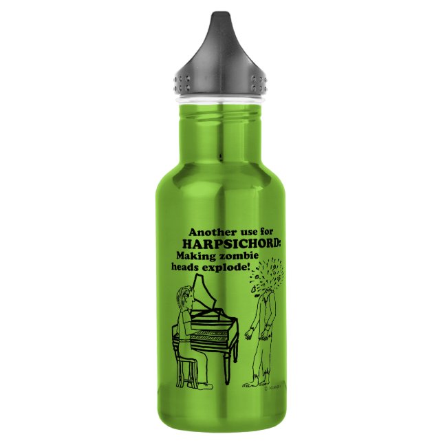 Botella De Agua Harpsichord Zombie Explode (Izquierda)