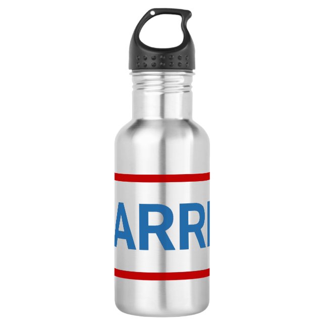 Botella de agua Harris (Anverso)