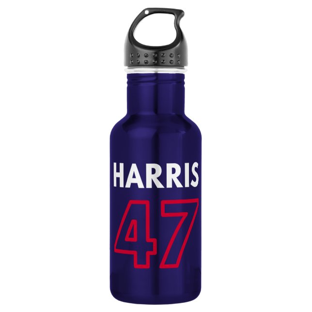 Botella De Agua Harris 47 III - Kamala Harris A Presidente (Anverso)