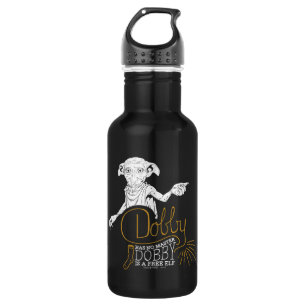 Botella De Agua Harry Potter  Dobby no tiene ningún maestro