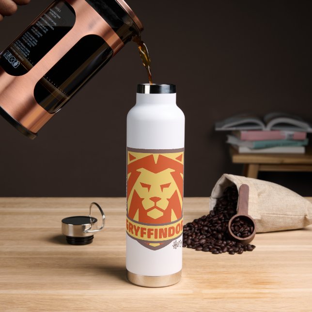 Botella De Agua HARRY POTTER™ | Escudo estival Magic GRYFFINDOR™ (Café)