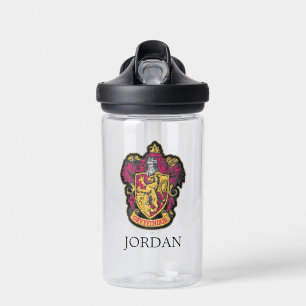 Botella De Agua Harry Potter   Escudo Gryffindor House   Añadir no