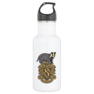 Botella De Agua Harry Potter  Escudo Hufflepuff con Badger