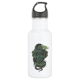Botella De Agua Harry Potter   Escudo Slytherin