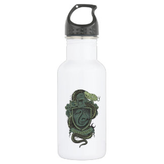 Botella De Agua Harry Potter | Escudo Slytherin
