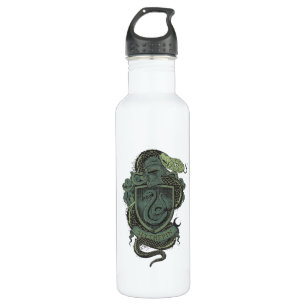 Botella De Agua Harry Potter   Escudo Slytherin