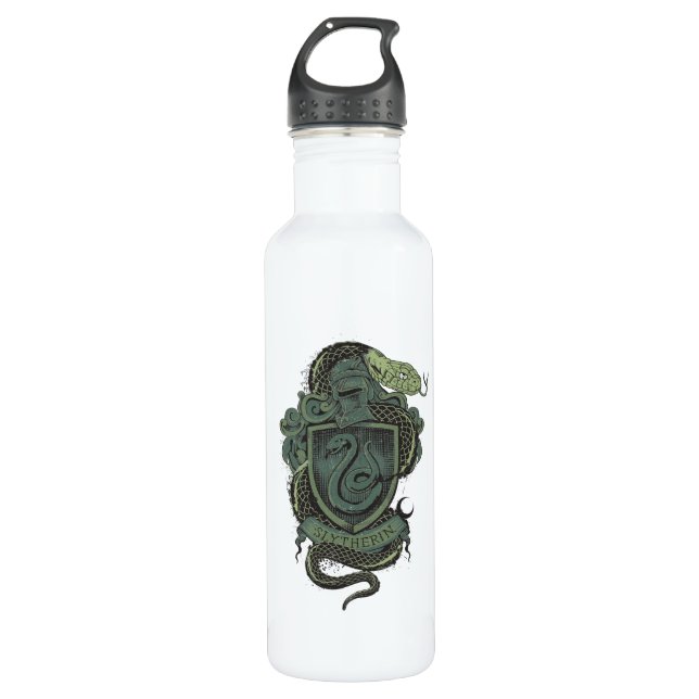 Botella De Agua Harry Potter | Escudo Slytherin (Anverso)