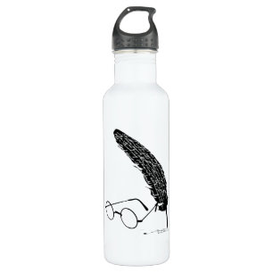 Botella De Agua Harry Potter   Gafas Y Cuencas
