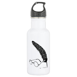Botella De Agua Harry Potter | Gafas y Pluma