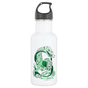 Botella De Agua Harry Potter   Gráfico Aguamenti SLYTHERIN™