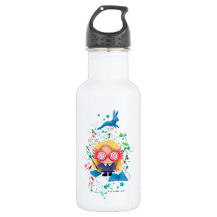 Botella De Agua Harry Potter   Gráfico Luna Lovegood