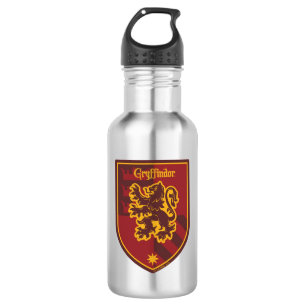 Botella De Agua Harry Potter   Gryffindor House Pride Escudo