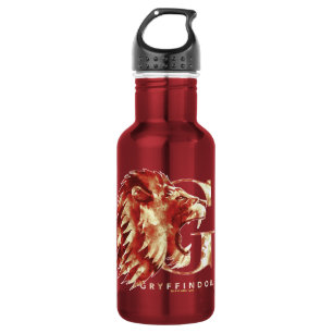 Botella De Agua Harry Potter GRYFFINDOR™ León Acuarela