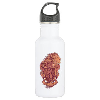 Botella De Agua Harry Potter | Gryffindor Lion Escudo