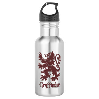 Botella De Agua Harry Potter | Gryffindor Lion Graphic