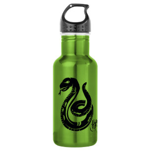 Botella De Agua Harry Potter   Icono de serpiente de Slytherin