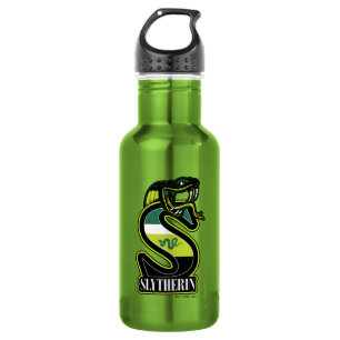 Botella De Agua HARRY POTTER™   Insignia deportiva SLYTHERIN™