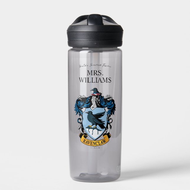 Botella De Agua Harry Potter | Profesor Ravenclaw Personalizado (Delante)